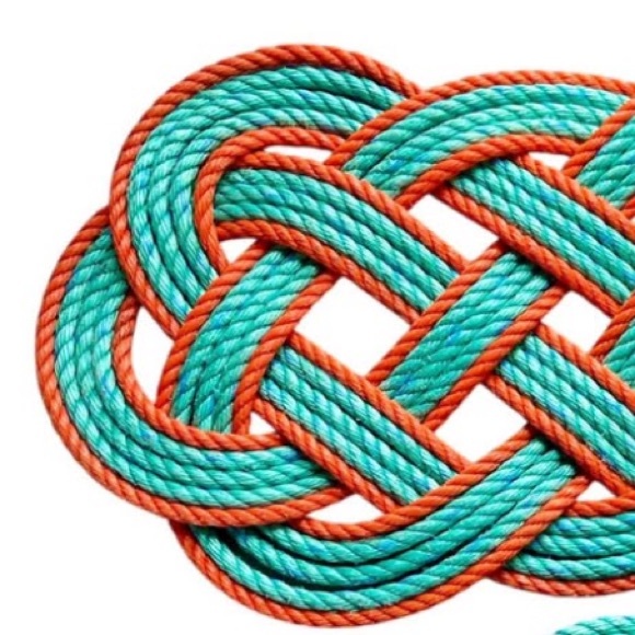 π π¦ Nova Scotia Lobster Rope Mat π¦π - Picture 4 of 4